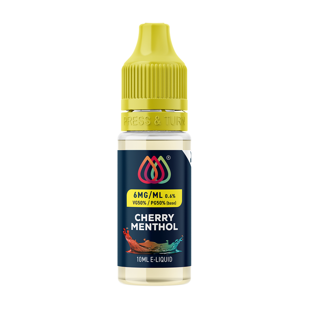 Cherry Menthol E-Liquid by Aquavape - 10ml