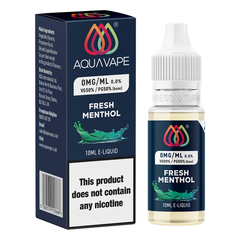 menthol additive for vape juice Fresh Menthol by Aquavape