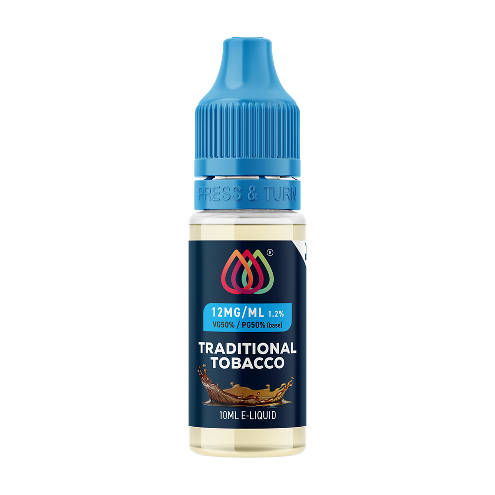 Traditional Tobacco E-Liquid by Aquavape - 10ml