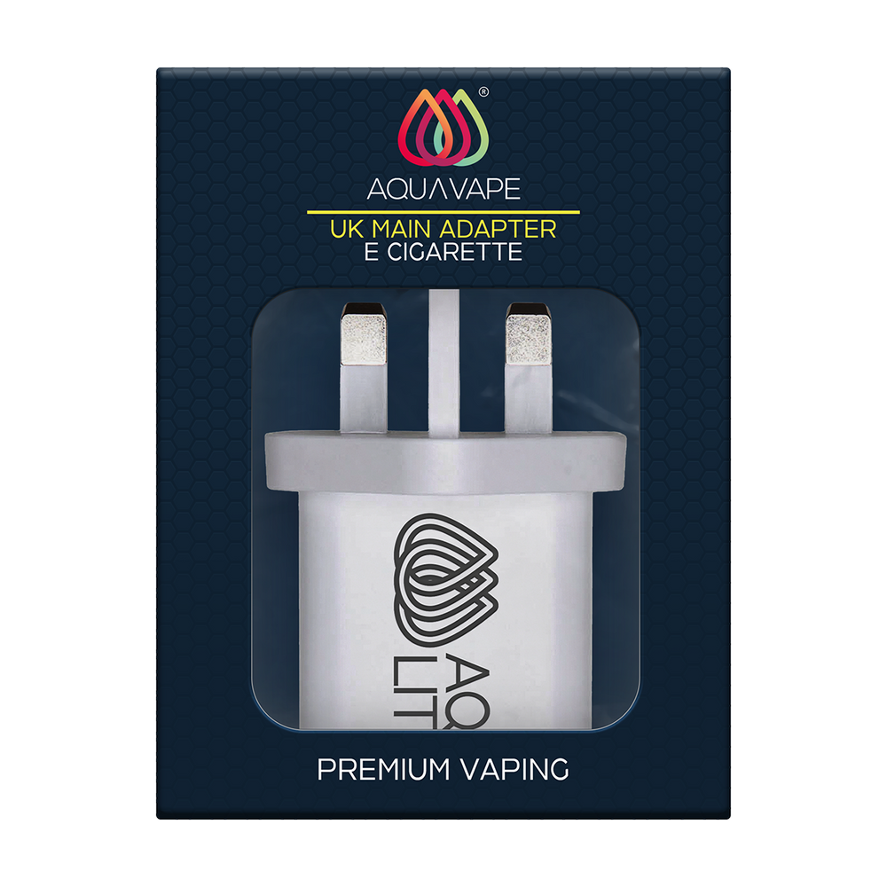 Aquavape UK Mains Adapter | Ecigwizard Aquavape UK Mains Adapter | Ecigwizard