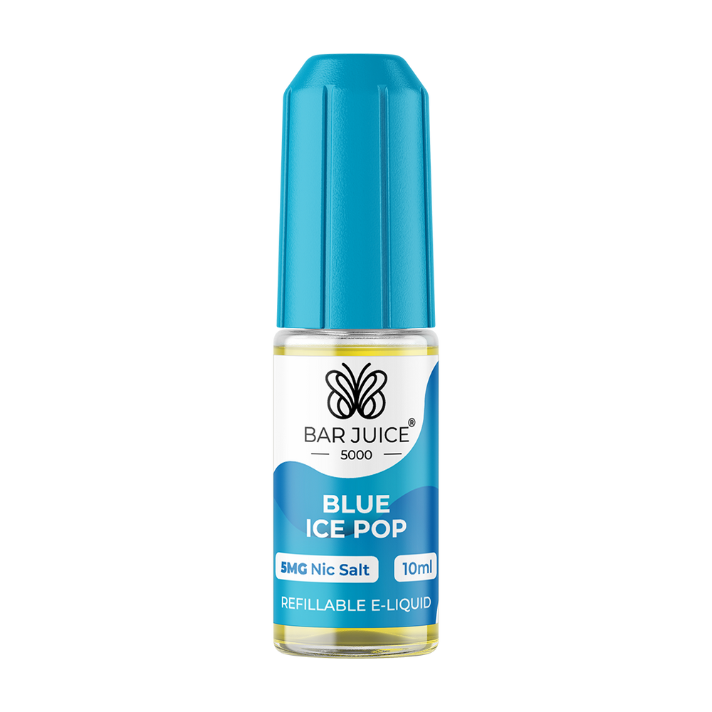 5mg vape juice Blue Ice Pop Nic Salt by Bar Juice 5000
