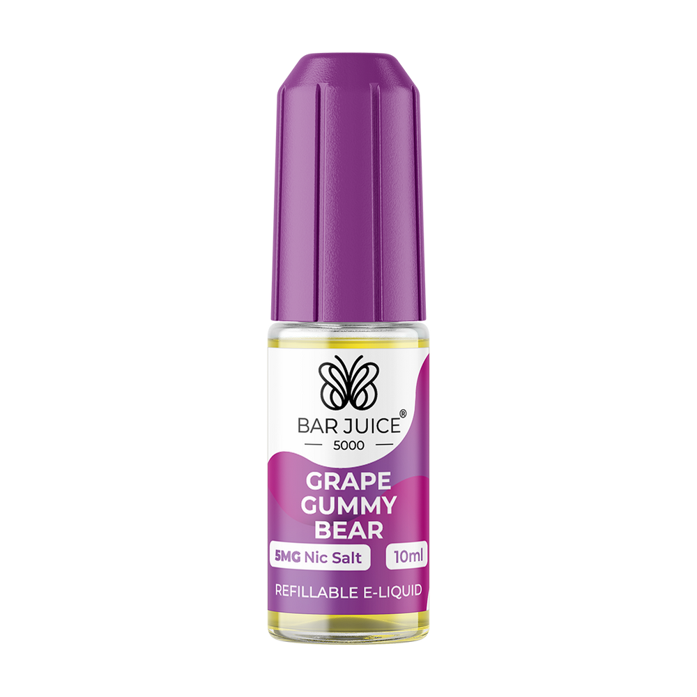 Grape Gummy Bear Nic Salt by Bar Juice 5000 Ecigwizard Grape Gummy Bear Nic Salt by Bar Juice 5000 Ecigwizard