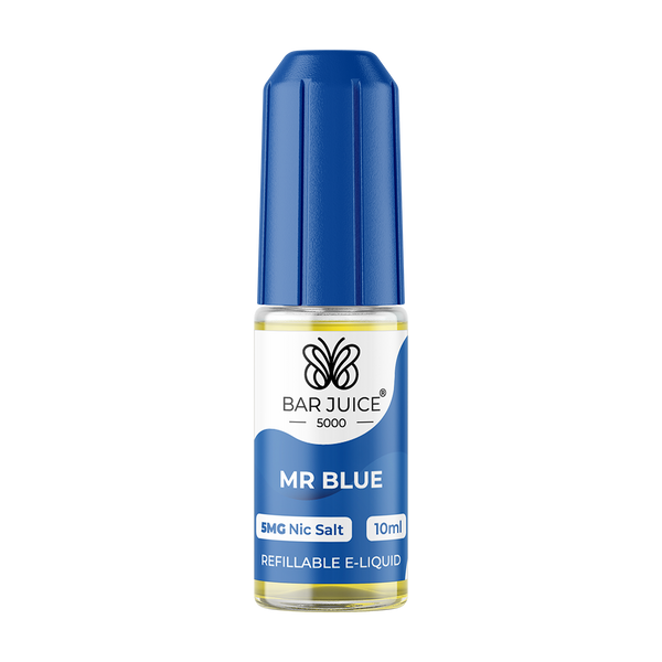 Mr Blue Nic Salt by Bar Juice 5000 | Nicotine Salts Ecigwizard Mr Blue Nic Salt by Bar Juice 5000 | Nicotine Salts Ecigwizard