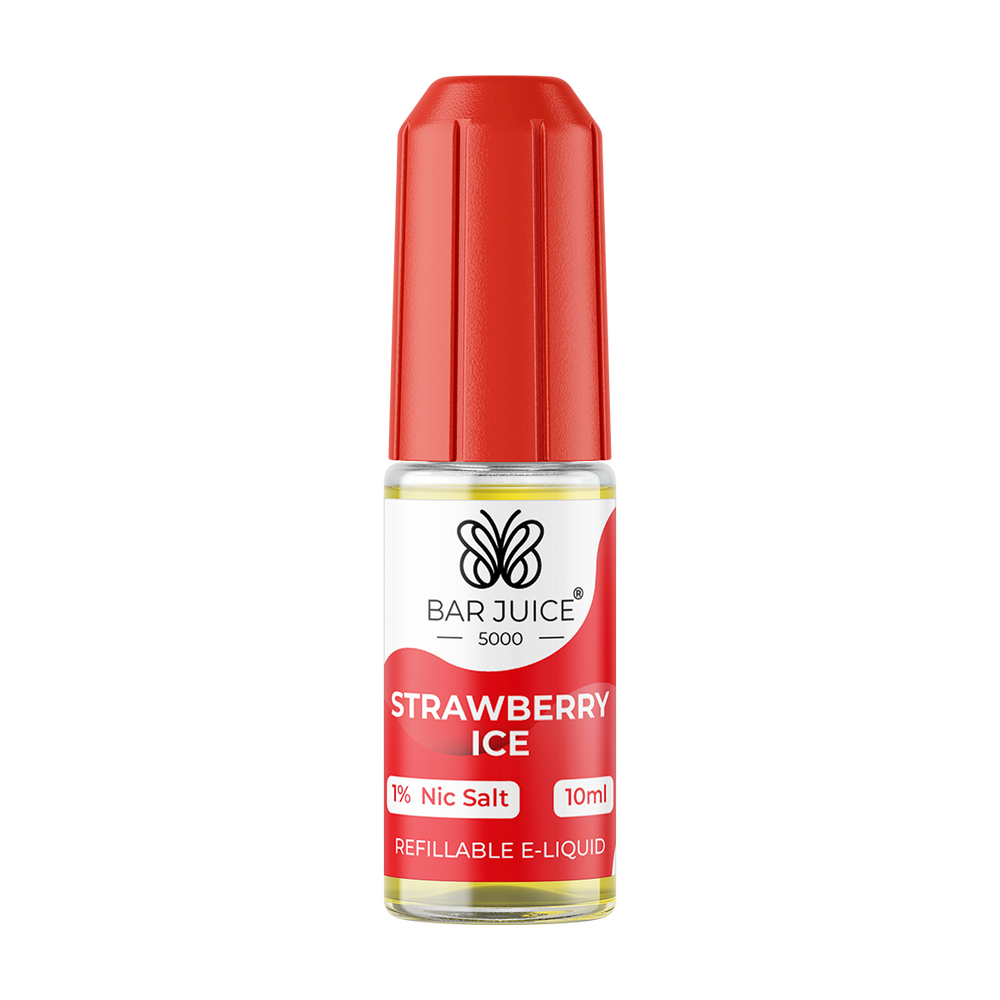 Strawberry Ice Nic Salt by Bar Juice 5000 | Nicotine Salts Ecigwizard Strawberry Ice Nic Salt by Bar Juice 5000 | Nicotine Salts Ecigwizard