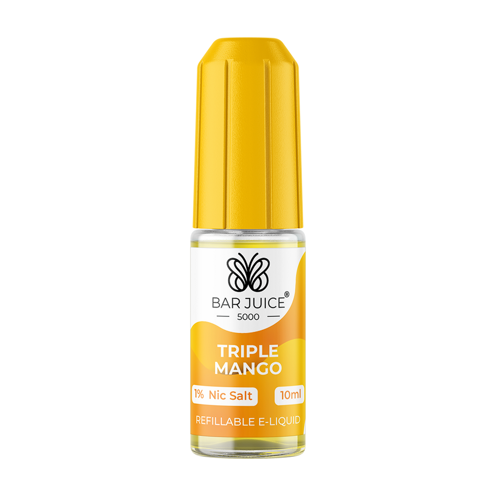 Triple Mango Nic Salt by Bar Juice 5000 | Nicotine Salts Ecigwizard Triple Mango Nic Salt by Bar Juice 5000 | Nicotine Salts Ecigwizard