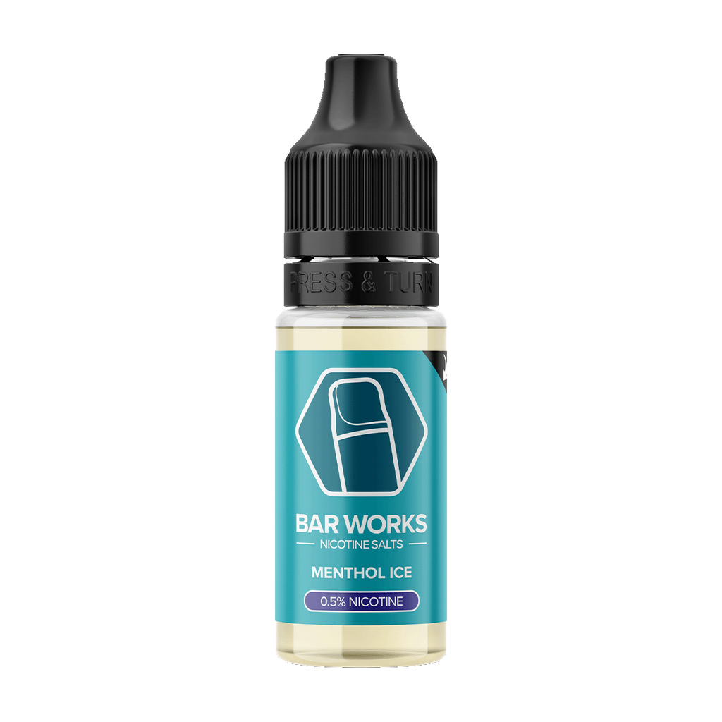 menthol ice vape juice Nic Salt by Bar Works - 10ml Best Vape Pen For budget nasty bar Choose Flavor:US Watermelon Ice