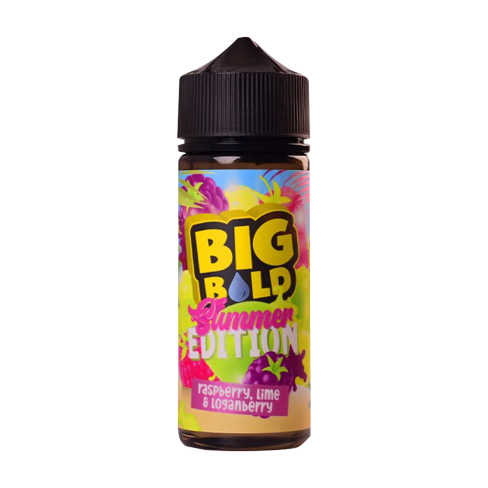 big bold 100ml shortfills rasp lime loganberry