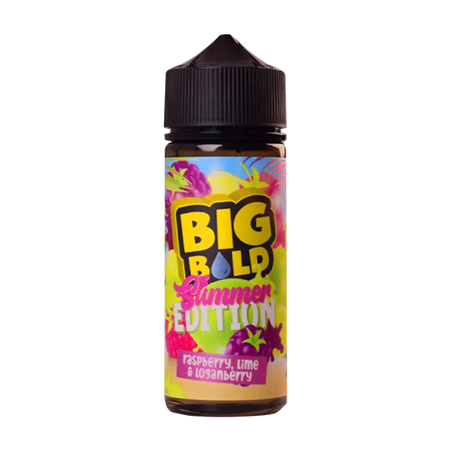 big bold 100ml shortfills rasp lime loganberry