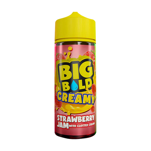 Strawberry Jam & Clotted Cream 100ml Shortfill by Big Bold