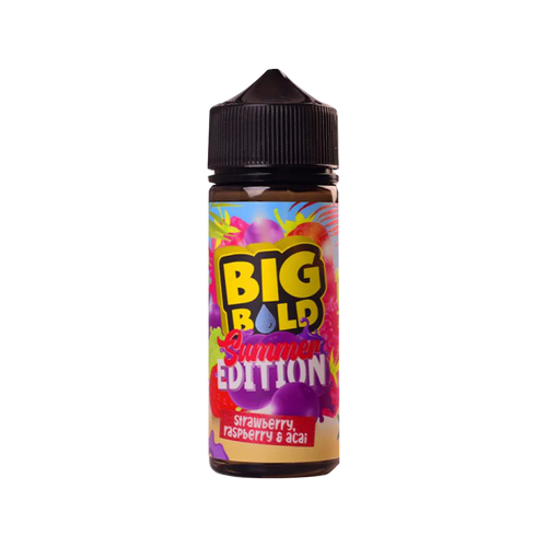 Strawberry, Raspberry & Acai 100ml Shortfill by Big Bold