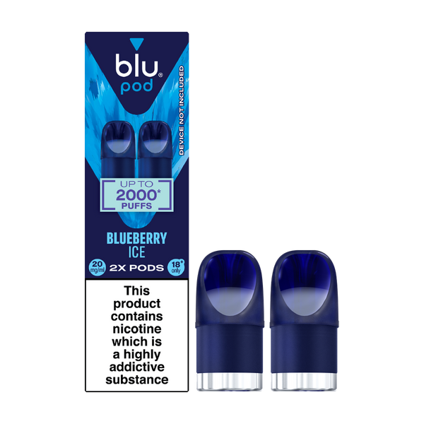 Blueberry Ice Blu Bar Pods | 3 For 15  Ecigwizard