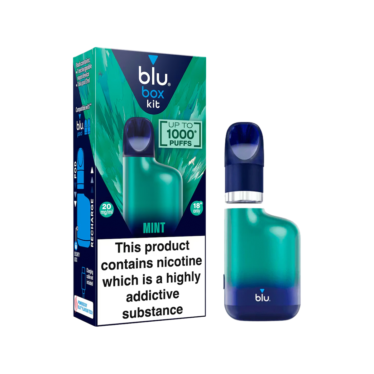 Blu Vapes | Blu Bar Kit | Blu Box Kit | Prefilled Pods Ecigwizard Blu Vapes | Blu Bar Kit | Blu Box Kit | Prefilled Pods Ecigwizard