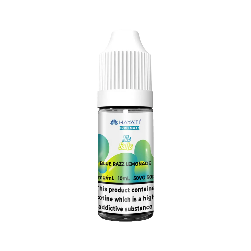 blue razz lemonade nic salt by hayati pro max 10ml