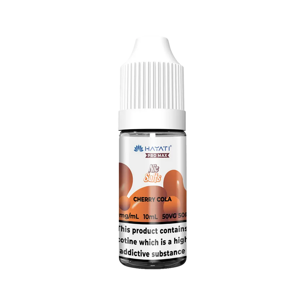 cherry cola nic salt by hayati pro max 10ml