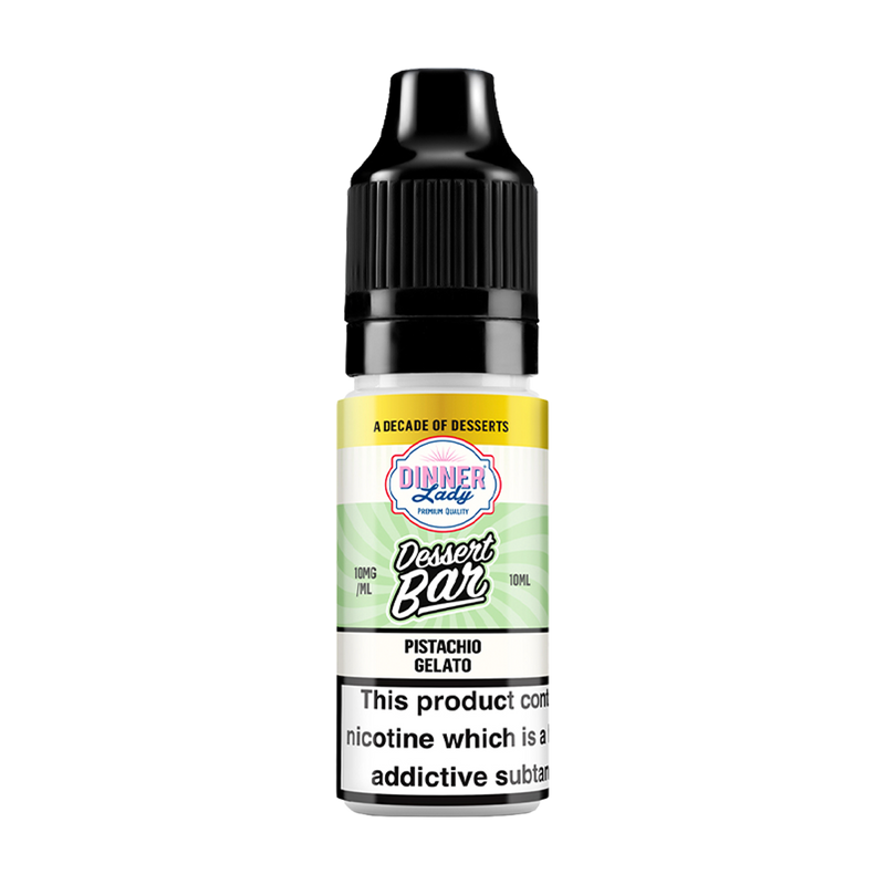 dinner lady bar salts desserts pistachio gelato 10ml