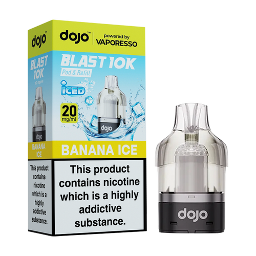 dojo blast 10k refill banana ice