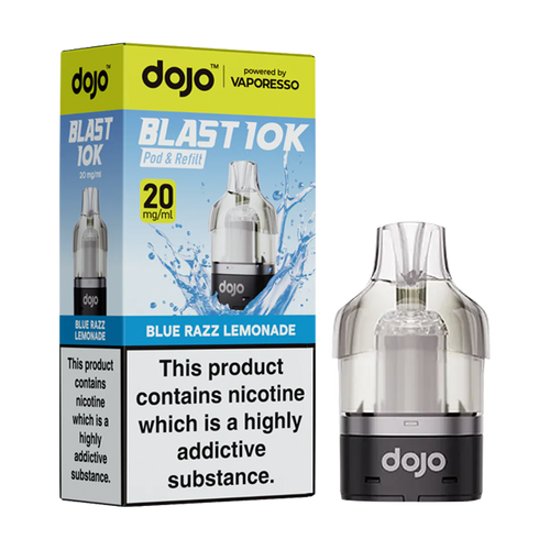 dojo blast 10k refill blue razz lemonade