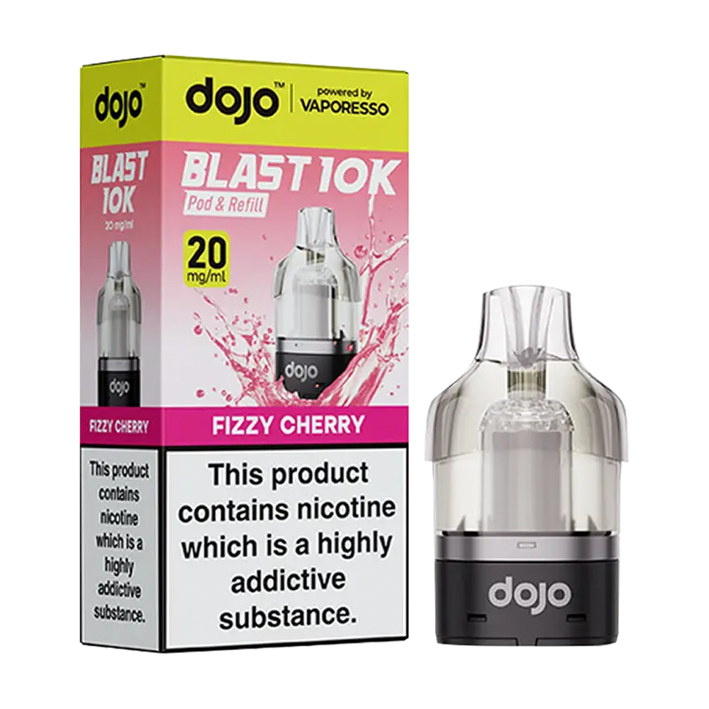dojo blast 10k refill fizzy cherry