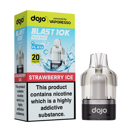 dojo blast 10k refill strawberry ice