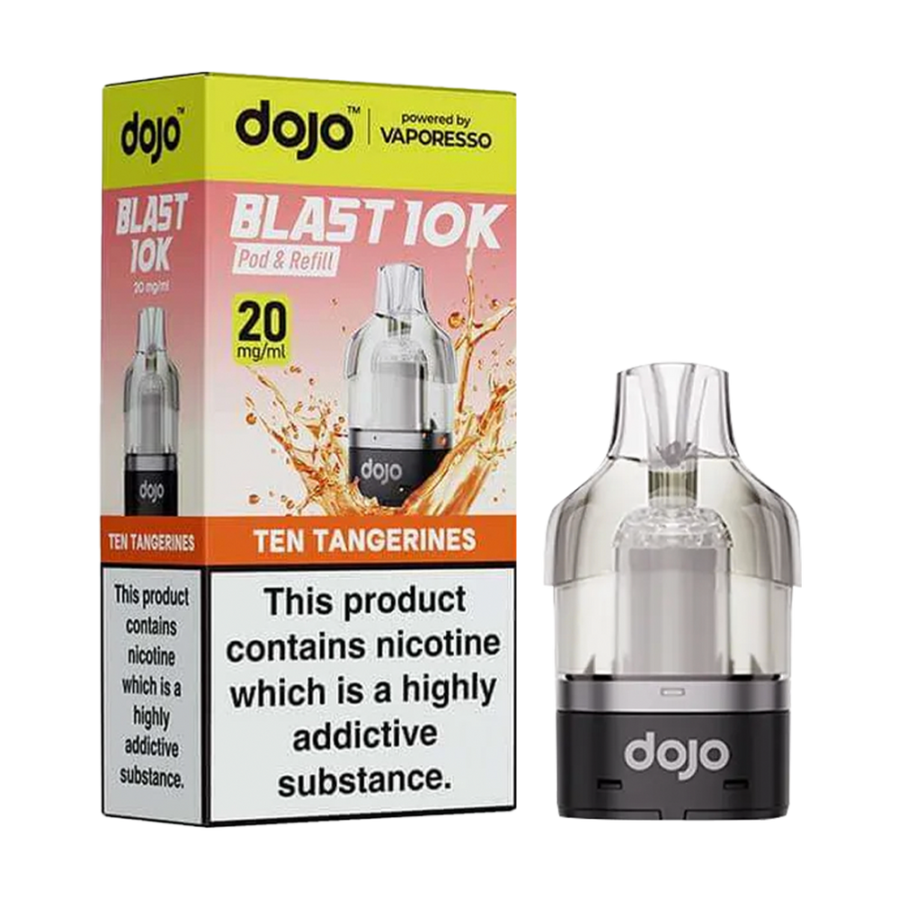 dojo blast 10k refill ten tangerines