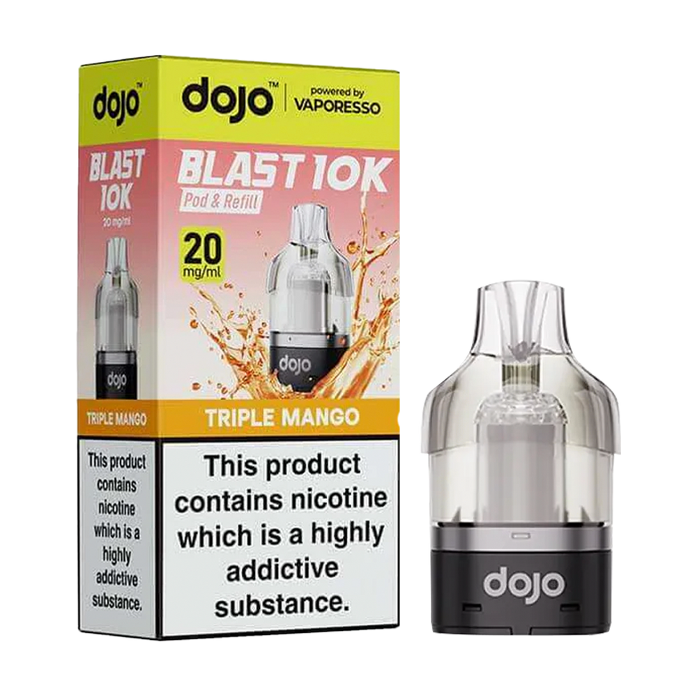 dojo blast 10k refill triple mango