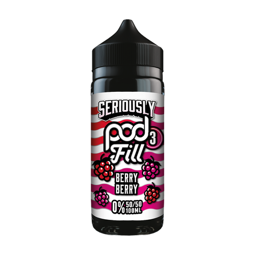 doozy 100ml seriously pod fill 3 berry berry