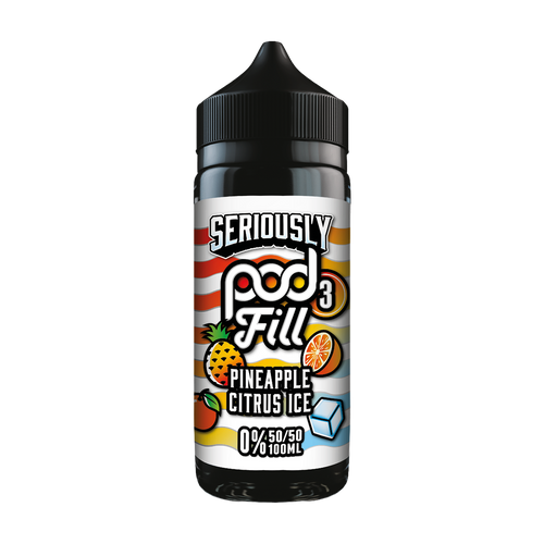 doozy 100ml seriously pod fill 3 pineapple citrus ice