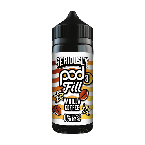 doozy 100ml seriously pod fill 3 vanilla coffee