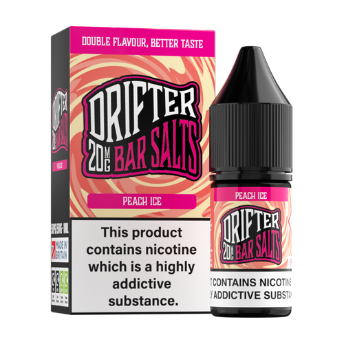 Peach Ice Nic Salt by Drifter Bar Salts 10ml 20mg