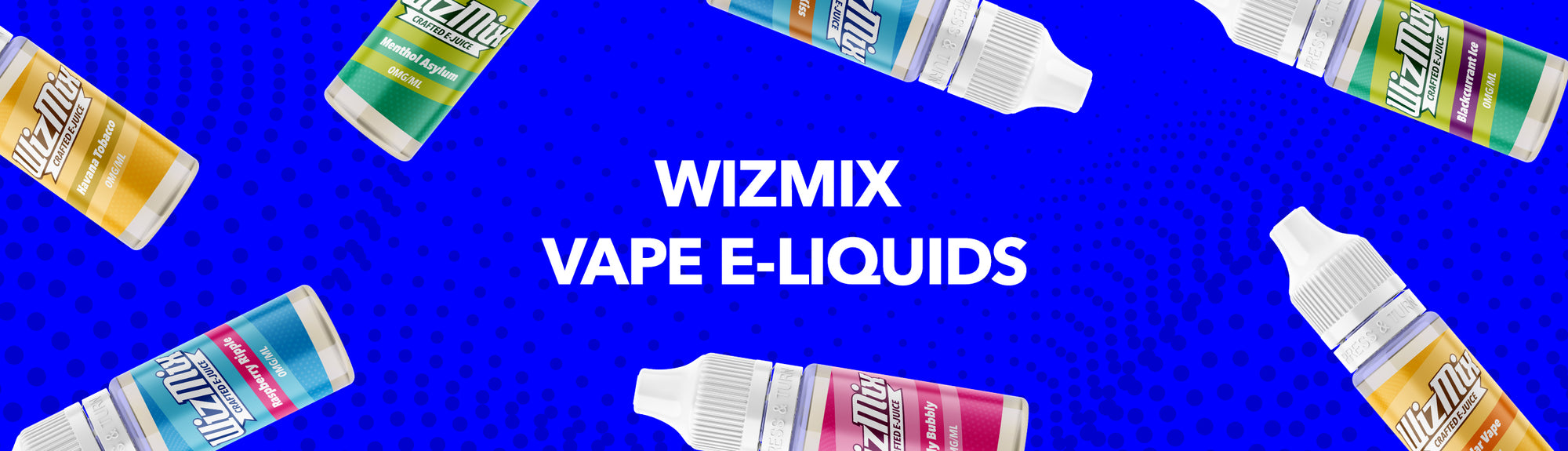 WizMix Vape Liquids | Over 60 Flavours | 10ml E Liquids Ecigwizard WizMix Vape Liquids | Over 60 Flavours | 10ml E Liquids Ecigwizard