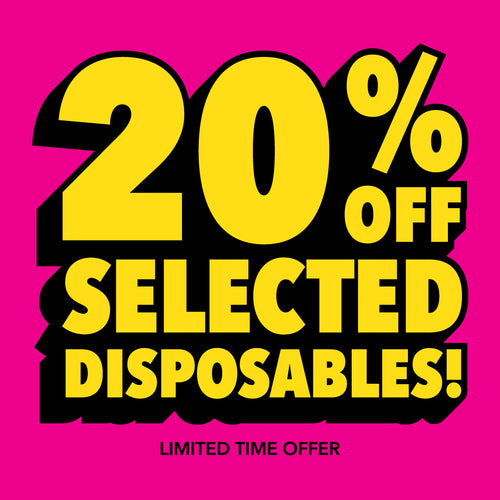 Get 20% Off Disposables
