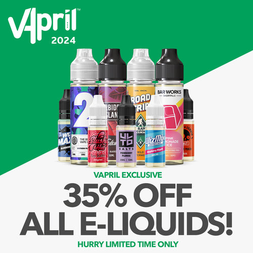35% Off E-liquids