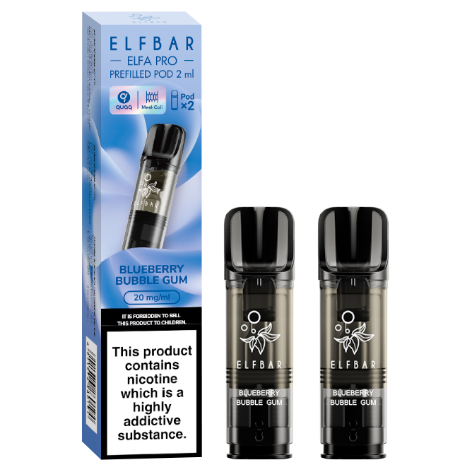 Blueberry BG Elf Bar Elfa Pro Pods For £15 – Ecigwizard
