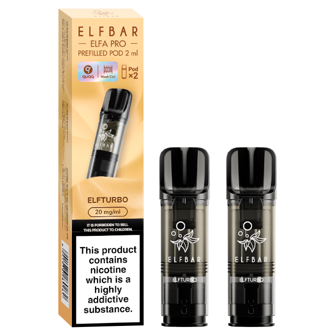 Elfturbo Elf Bar Elfa Pro Pods | Prefilled Pods Ecigwizard Elfturbo Elf Bar Elfa Pro Pods | Prefilled Pods Ecigwizard