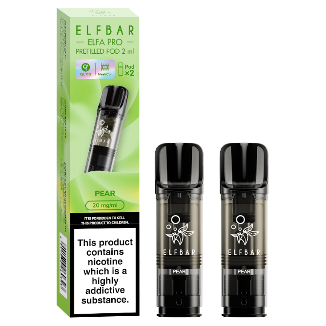 Pear Elf Bar Elfa Pro Pods