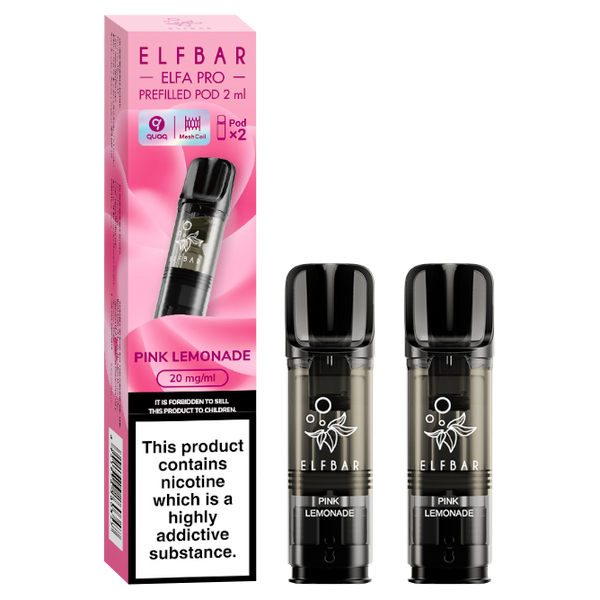 Pink Lemonade Elf Bar Elfa Pro Pods