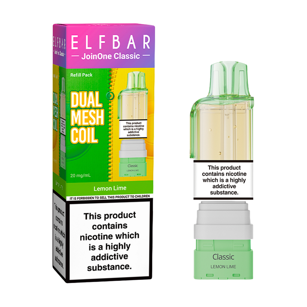elf bar joinone15 refills lemon lime