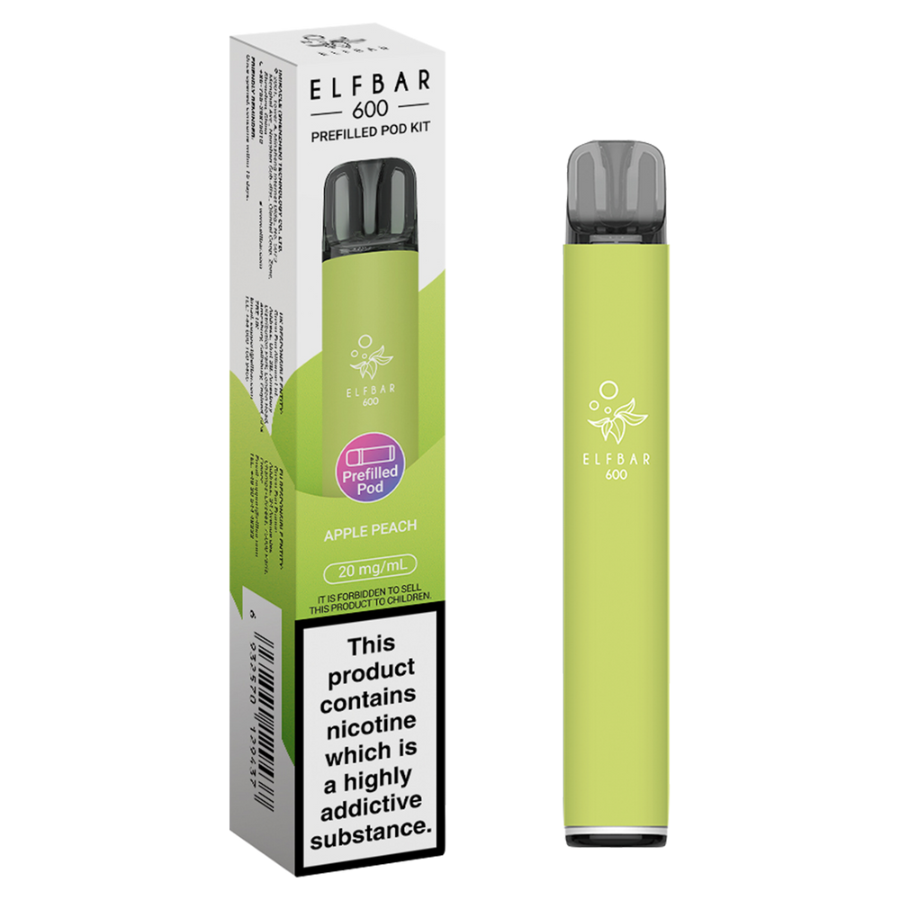 Elfbar 600 Prefilled Pod Kit | Sustainable Vaping Ecigwizard Elfbar 600 Prefilled Pod Kit | Sustainable Vaping Ecigwizard