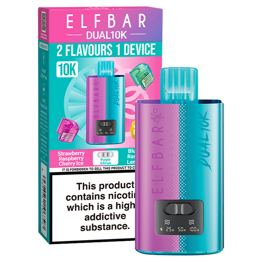 Elfbar Dual 10k Vape Kit | 10,000 Puff Vape Kit Ecigwizard Elfbar Dual 10k Vape Kit | 10,000 Puff Vape Kit Ecigwizard