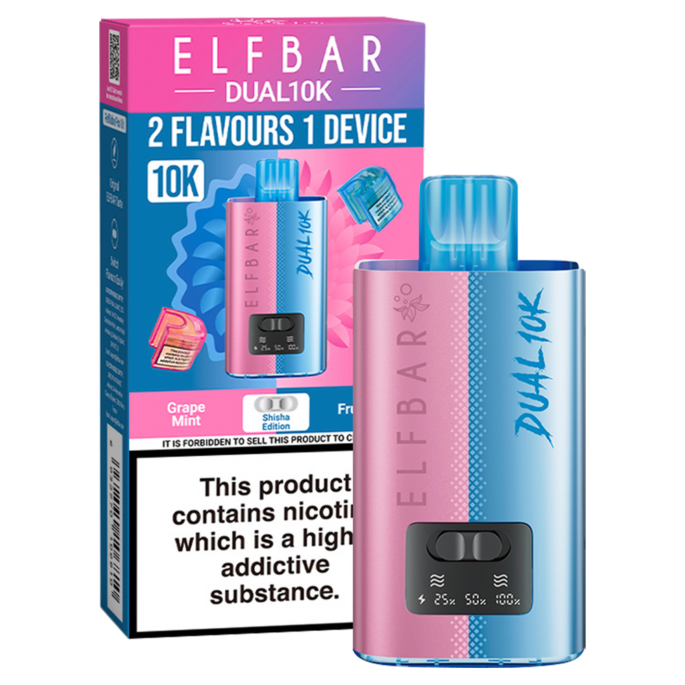 Elfbar Dual 10k Vape Kit | 10,000 Puff Vape Kit Ecigwizard Elfbar Dual 10k Vape Kit | 10,000 Puff Vape Kit Ecigwizard