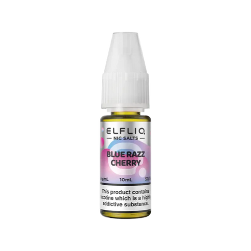elfbar elfliq nic salts blue razz cherry