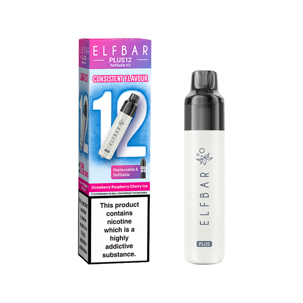 Elfbar Plus 12 Kit strawberry raspberry cherry ice
