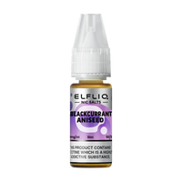 elfliq by elfbar nic salts 10ml blackcurrant aniseed
