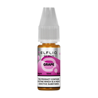 elfliq by elfbar nic salts 10ml grape