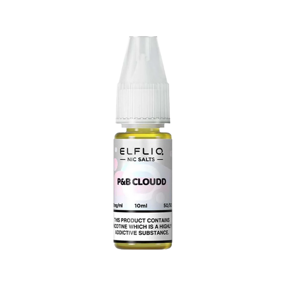P & B Cloudd Elfliq Nic Salt by Elf Bar 10ml | Vape Juice Ecigwizard P & B Cloudd Elfliq Nic Salt by Elf Bar 10ml | Vape Juice Ecigwizard