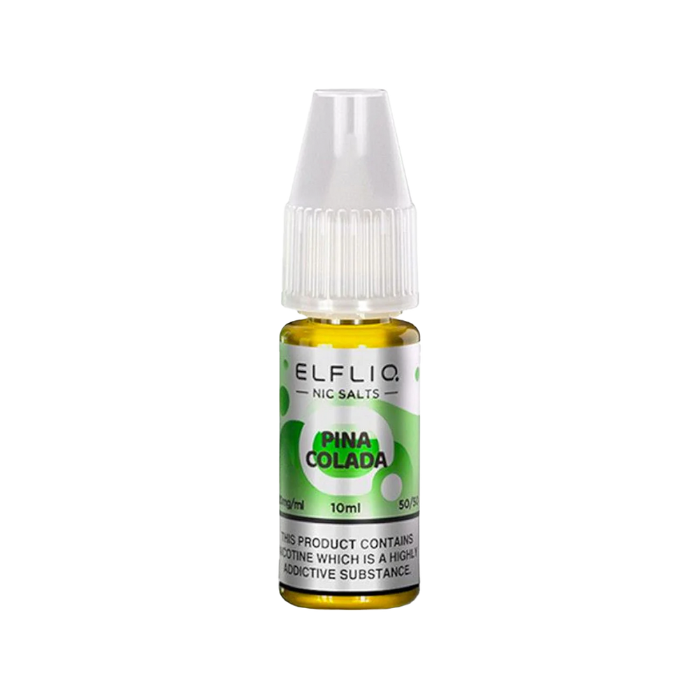 Pina Colada Elfliq Nic Salt by Elf Bar 10ml | Vape Juice Ecigwizard Pina Colada Elfliq Nic Salt by Elf Bar 10ml | Vape Juice Ecigwizard