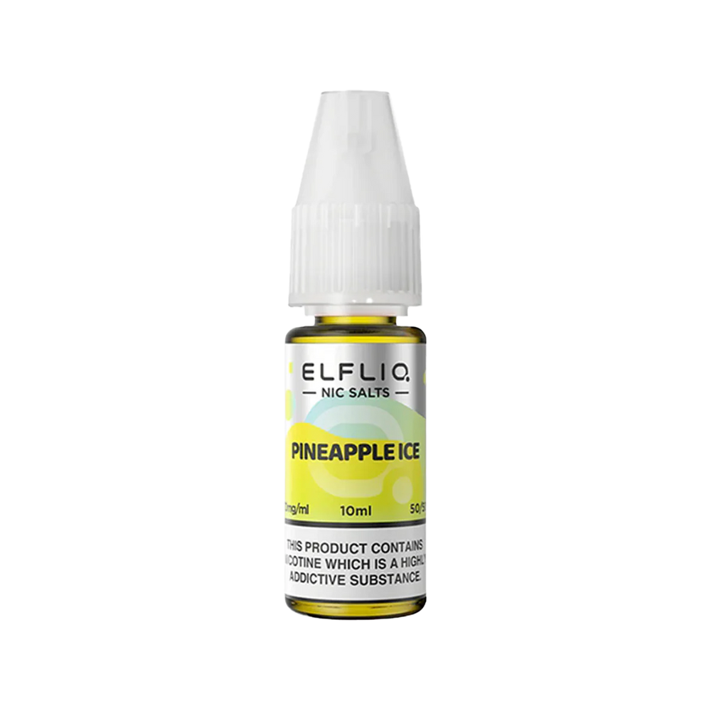 Pineapple Ice Elfliq Nic Salt by Elf Bar 10ml | Vape Juice Ecigwizard Pineapple Ice Elfliq Nic Salt by Elf Bar 10ml | Vape Juice Ecigwizard