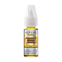 elfliq by elfbar nic salts 10ml pineapple mango orange
