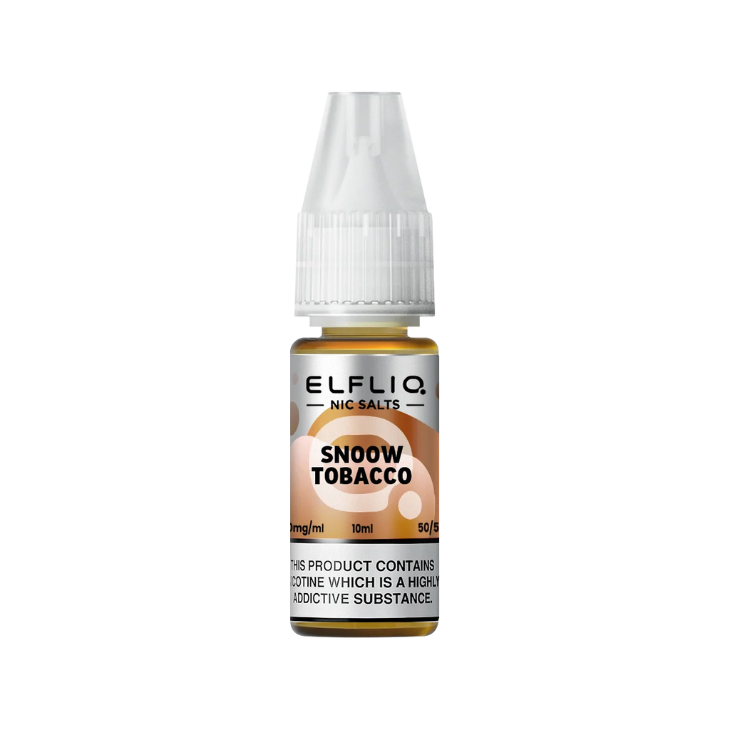 Snoow Tobacco Elfliq Nic Salt by Elfbar - 10ml Ecigwizard Snoow Tobacco Elfliq Nic Salt by Elfbar - 10ml Ecigwizard