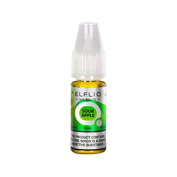 Sour Apple Elfliq Nic Salt by Elf Bar 10ml | Vape Juice Ecigwizard Sour Apple Elfliq Nic Salt by Elf Bar 10ml | Vape Juice Ecigwizard